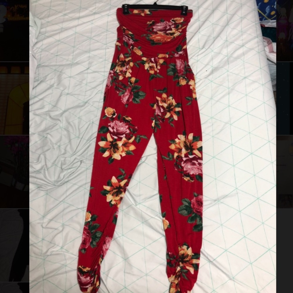 Floral Jumpsuit